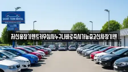 충남 공주시 상왕동 장기렌트카 전문 저신용장기렌트카무심사누구나바로즉시가능중고신차장기렌