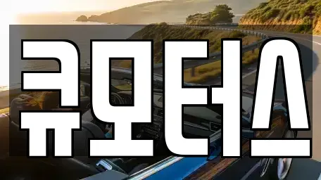 충남 보령시 동대동 중고차 전문 큐모터스