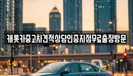 충남 보령시 동대동 중고차매매 전문 캐롯카중고차견적상담인증지점무료출장방문