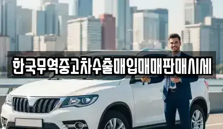 충남 보령시 동대동 중고차매매 전문 한국무역중고차수출매입매매판매시세