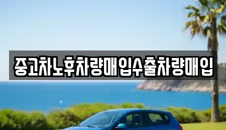 충남 아산시 실옥동 중고차매입 전문 중고차노후차량매입수출차량매입
