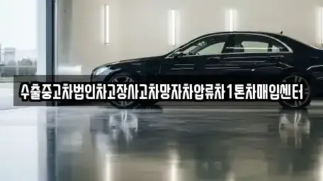 충남 청양군 정산면 중고차 전문 수출중고차법인차고장사고차망자차압류차1톤차매입센터