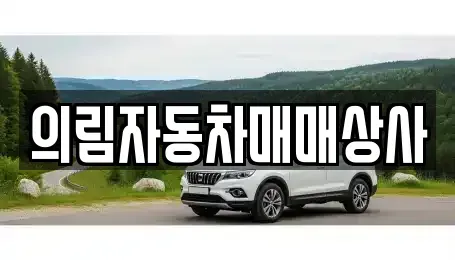 충북 단양군 대강면 중고차 전문 의림자동차매매상사
