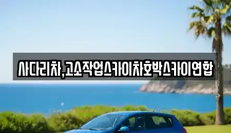 충북 단양군 대강면 중고차매입 전문 사다리차,고소작업스카이차호박스카이연합