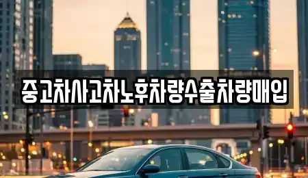 충북 제천시 왕암동 중고차 전문 중고차사고차노후차량수출차량매입