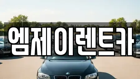 충북 청주시 상당구 남일면 렌트카 전문 엠제이렌트카
