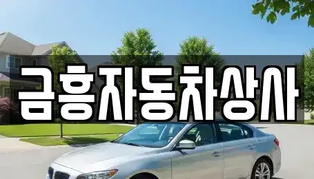 충청남도 공주시 송선동 중고차매매 전문 금흥자동차상사