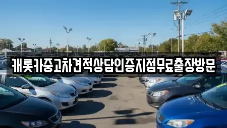 충청남도 공주시 오곡동 중고차 전문 캐롯카중고차견적상담인증지점무료출장방문