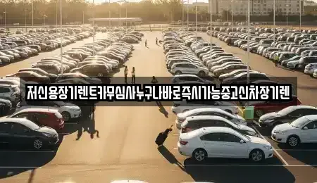 충청남도 공주시 우성면 장기렌트카 전문 저신용장기렌트카무심사누구나바로즉시가능중고신차장기렌