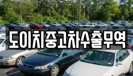 충청남도 금산군 추부면 중고차 전문 도이치중고차수출무역