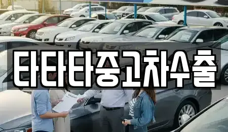 충청북도 음성군 원남면 중고차매매 전문 타타타중고차수출