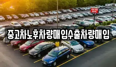 충청북도 청주시 흥덕구 수의동 중고차매입 전문 중고차노후차량매입수출차량매입